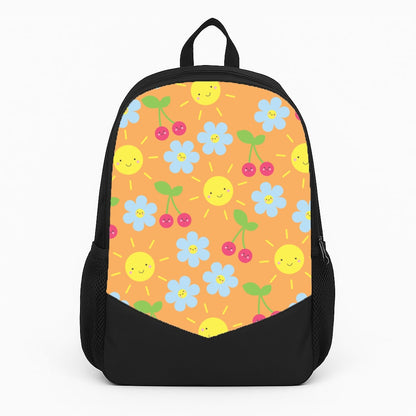Vibey Pattern - Summer Large Backpack