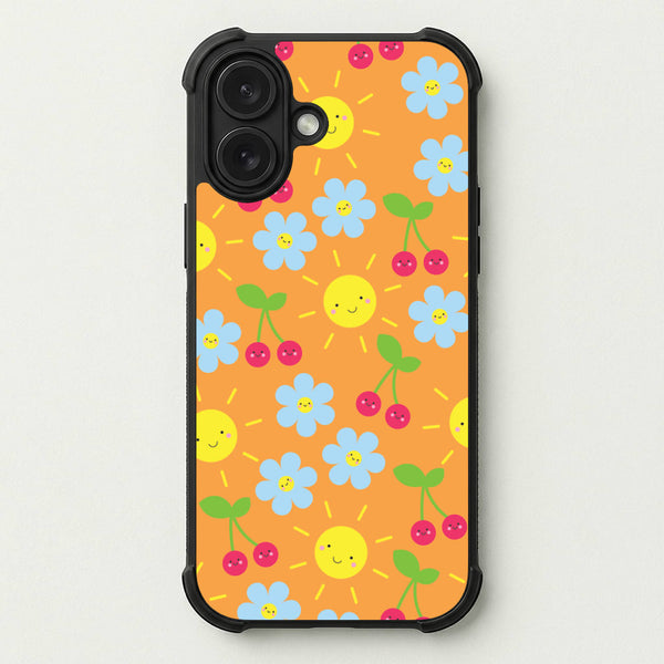 Vibey Pattern - Summer Phone Case — Bumper case