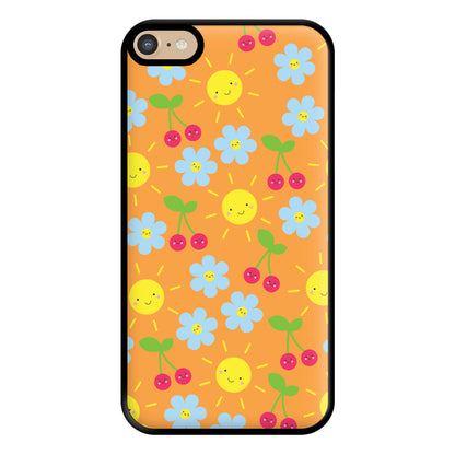 Vibey Pattern - Summer Phone Case for iPhone 6 Plus / 7 Plus / 8 Plus