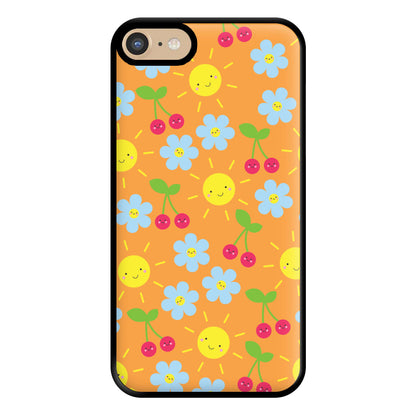 Vibey Pattern - Summer Phone Case for iPhone 6 / 7 / 8 / SE