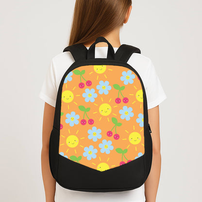 Vibey Pattern - Summer Large School Bag
