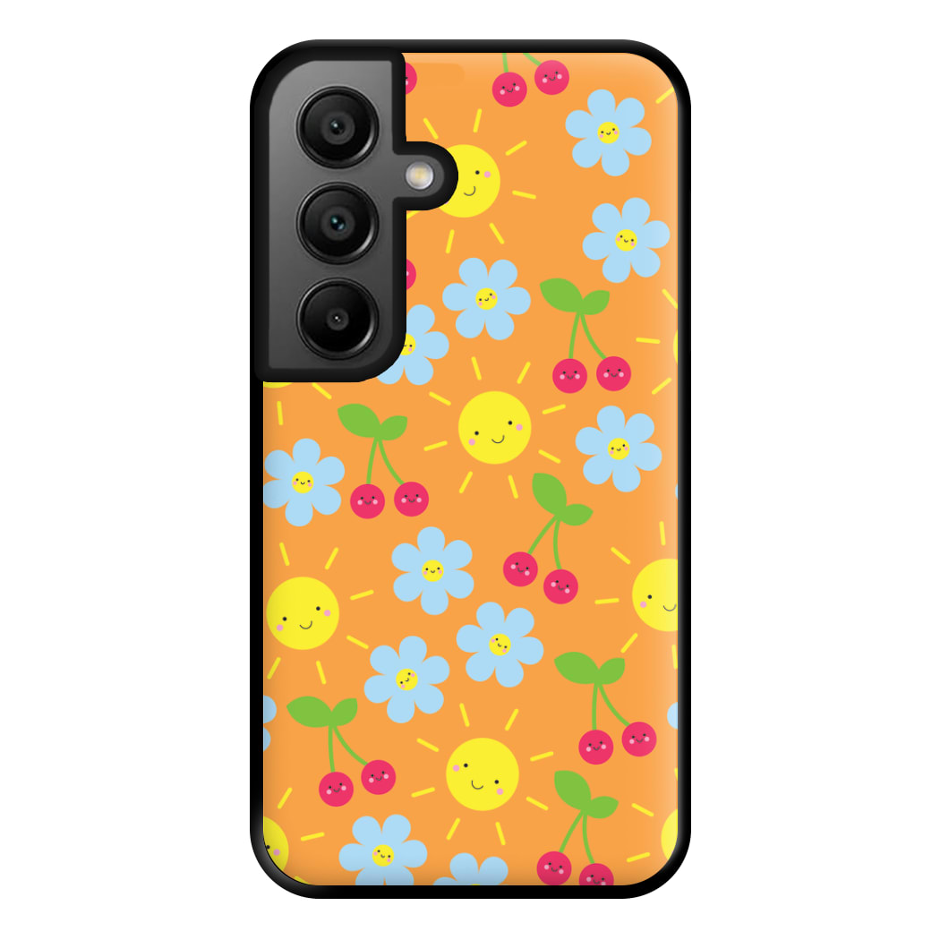 Vibey Pattern - Summer Phone Case for Google Pixel 8