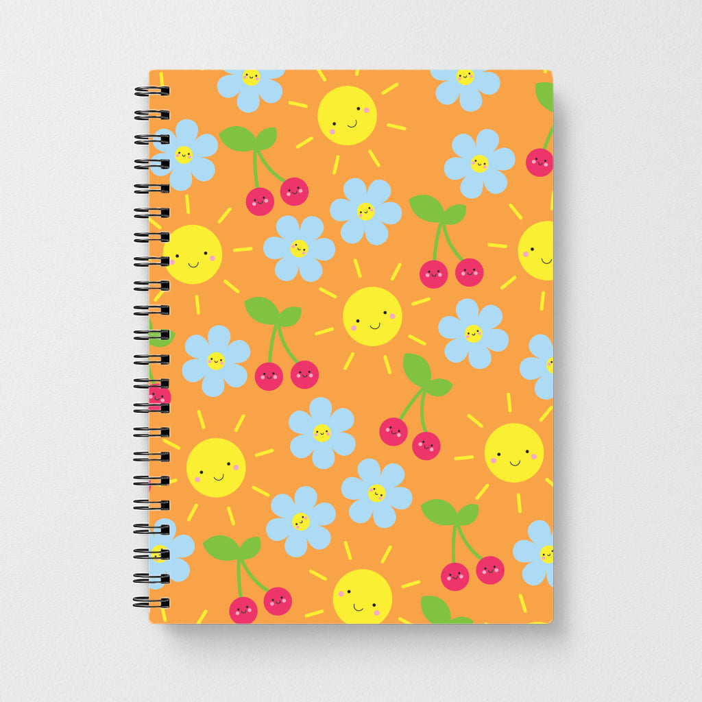 Vibey Pattern - Summer Notebook