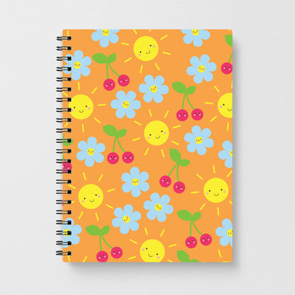 Vibey Pattern - Summer Notebook