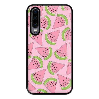 Pink Watermelon Pattern - Summer Phone Case for Huawei P30