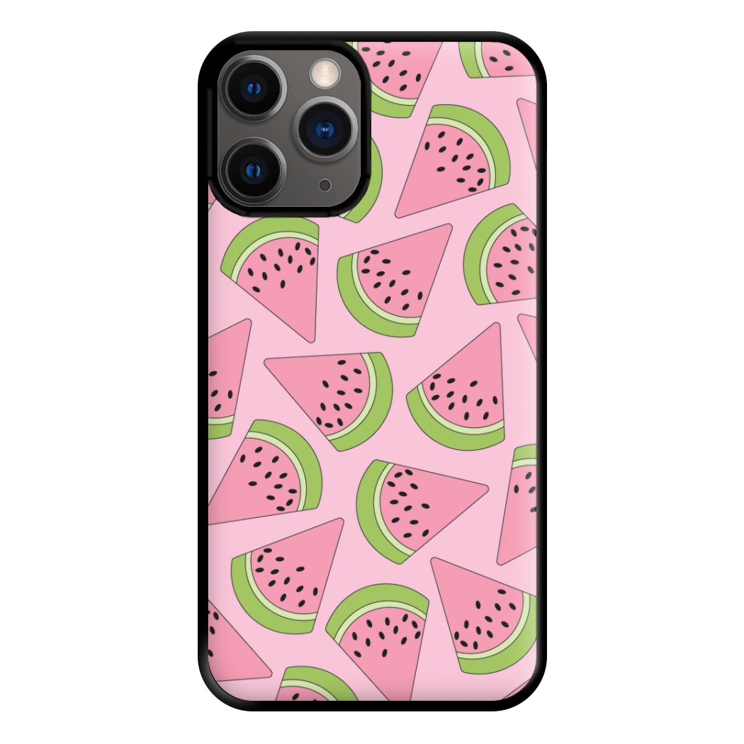 Pink Watermelon Pattern - Summer Phone Case for iPhone 12 Pro Max