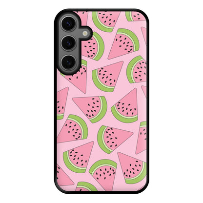 Pink Watermelon Pattern - Summer Phone Case for Galaxy S23FE