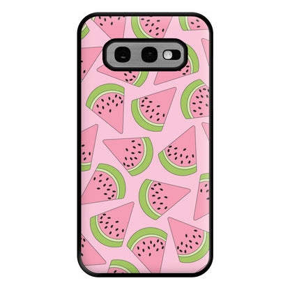 Pink Watermelon Pattern - Summer Phone Case for Galaxy S10e