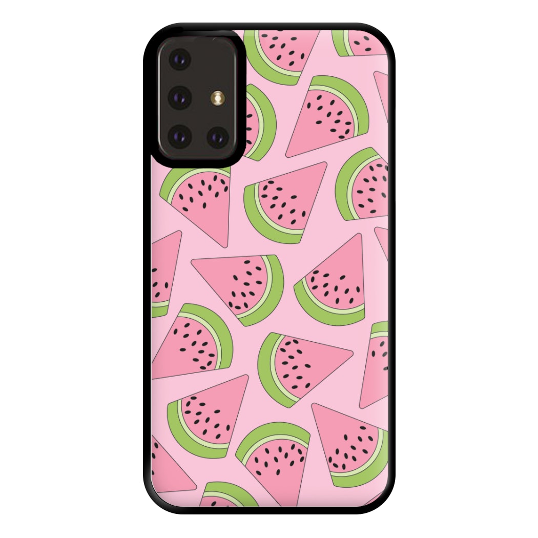 Pink Watermelon Pattern - Summer Phone Case for Galaxy A71