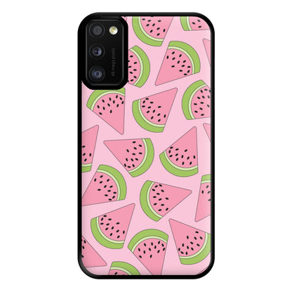 Pink Watermelon Pattern - Summer Phone Case for Galaxy A41