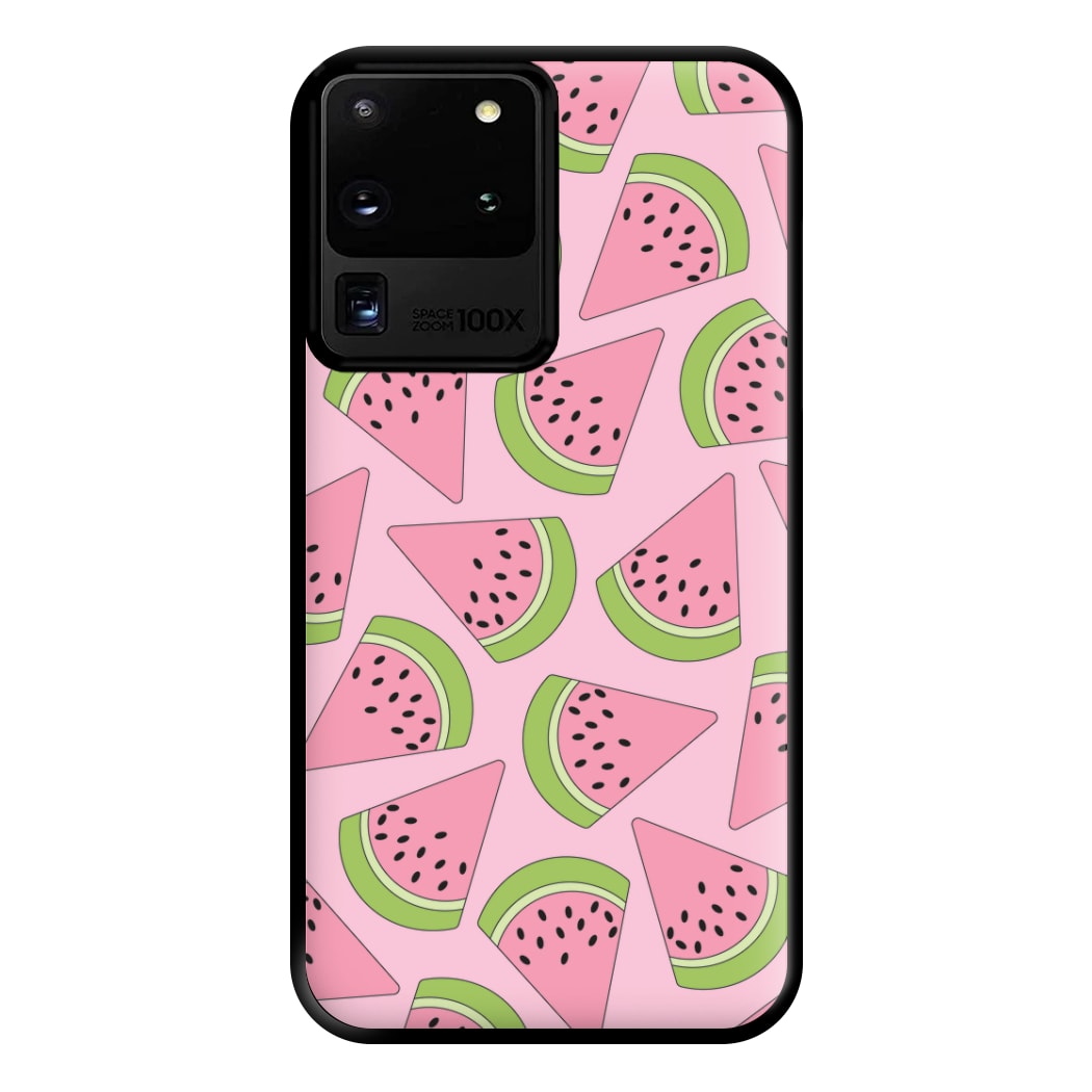 Pink Watermelon Pattern - Summer Phone Case for Galaxy S20 Ultra