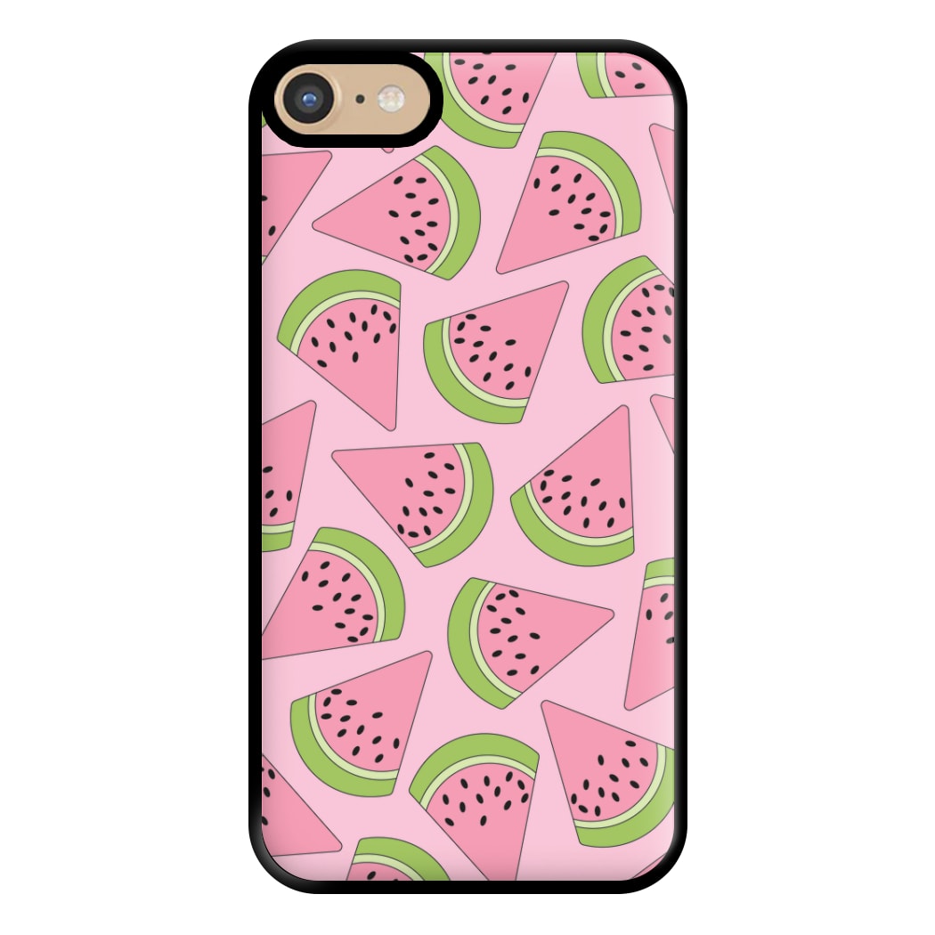 Pink Watermelon Pattern - Summer Phone Case for iPhone 6 / 7 / 8 / SE