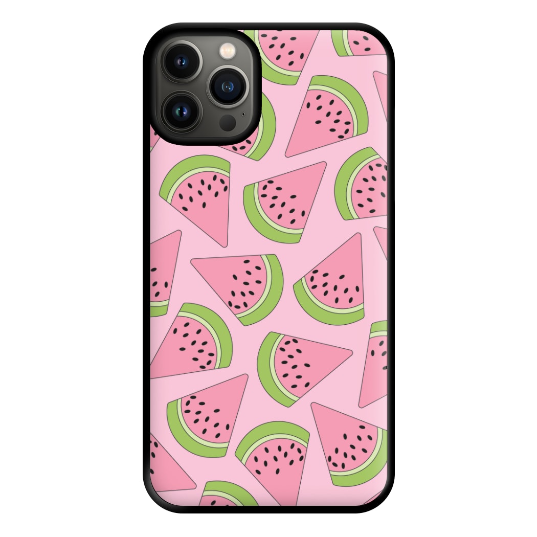 Pink Watermelon Pattern - Summer Phone Case for iPhone 13