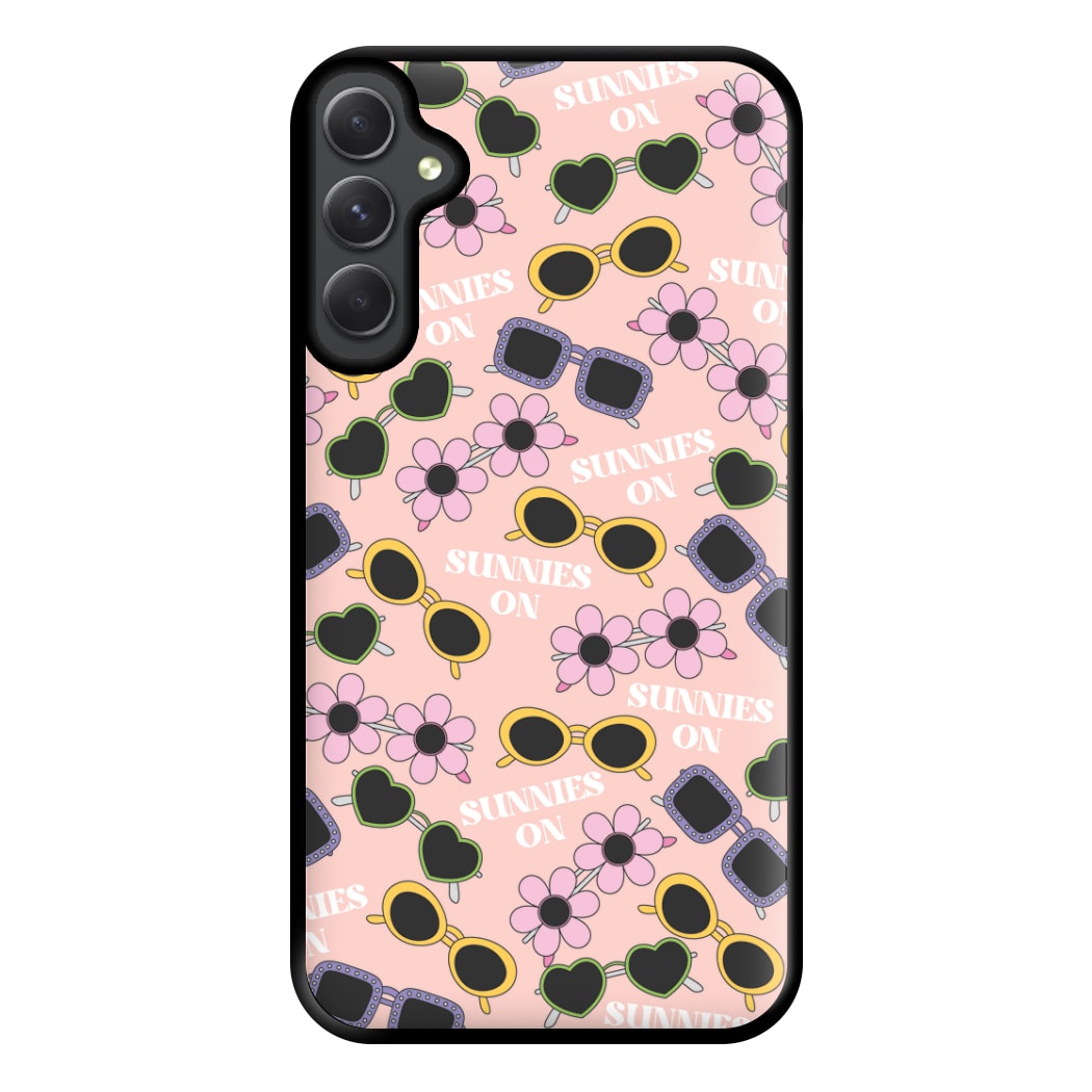 Sunnies On Pattern - Summer Phone Case for Galaxy A54