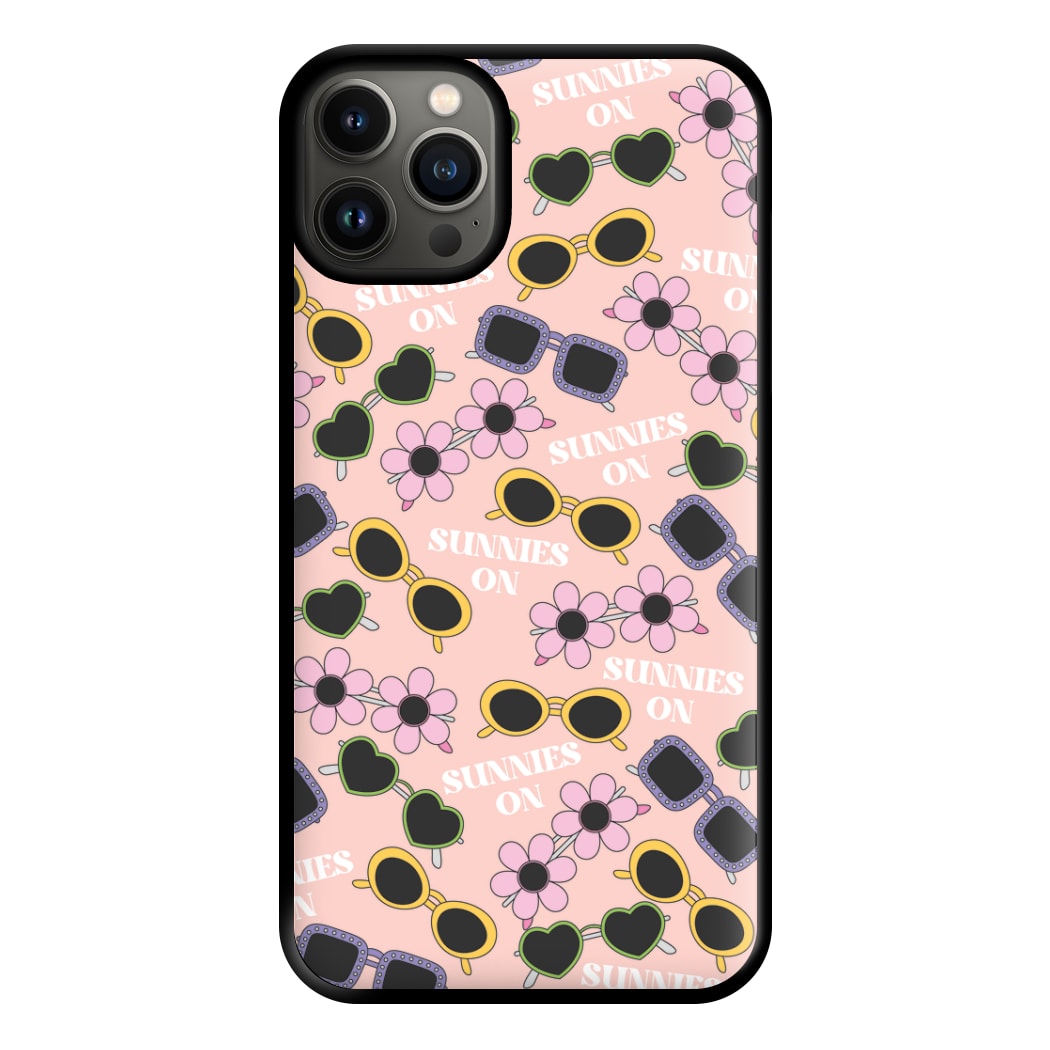 Sunnies On Pattern - Summer Phone Case for iPhone 13