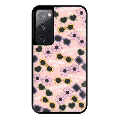 Sunnies On Pattern - Summer Phone Case for Galaxy S20FE