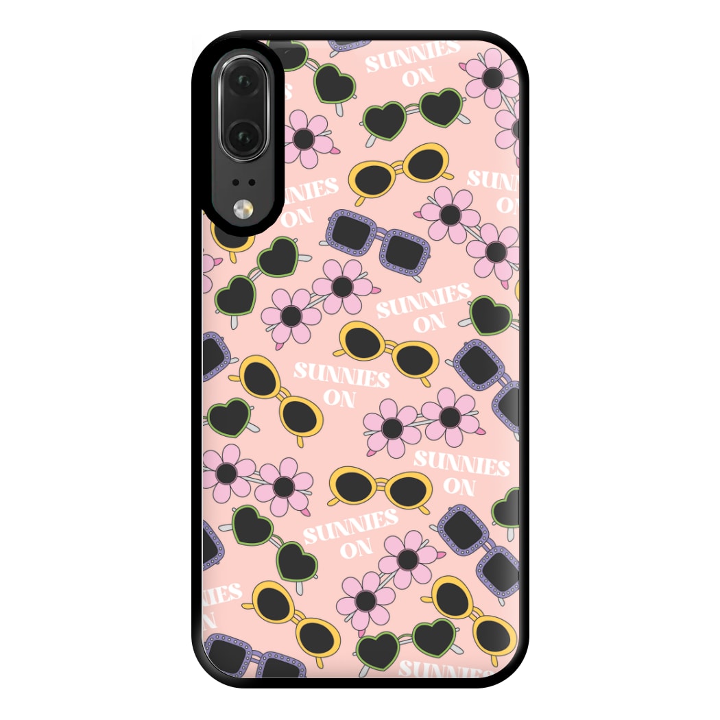 Sunnies On Pattern - Summer Phone Case for Huawei P20