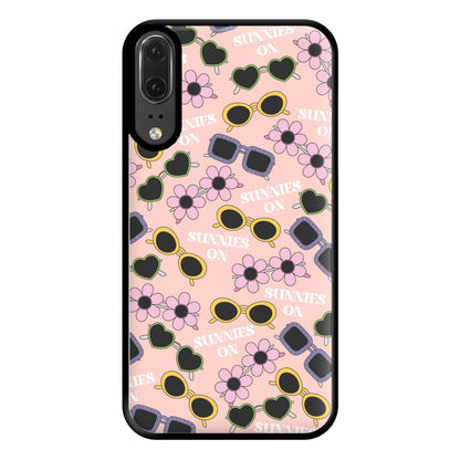 Sunnies On Pattern - Summer Phone Case for Huawei P20