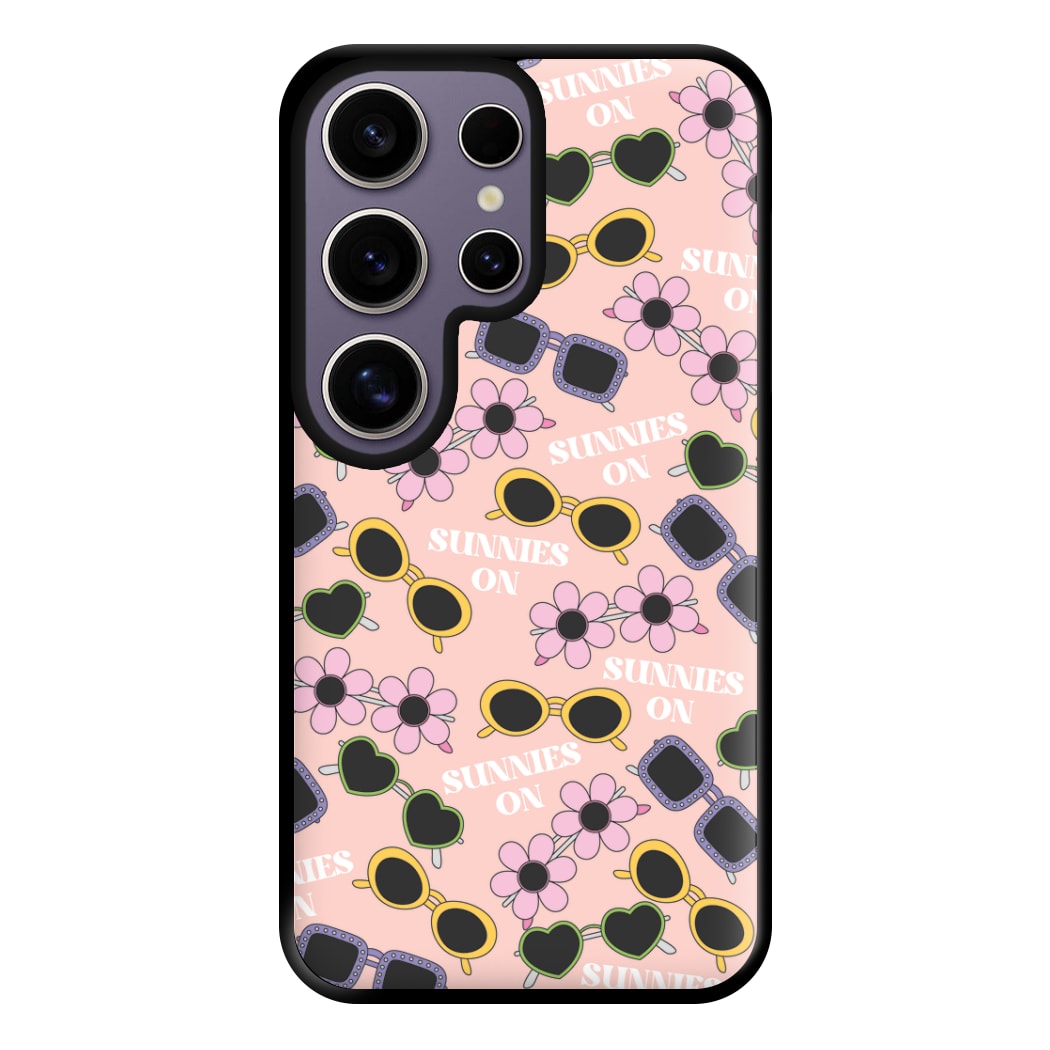 Sunnies On Pattern - Summer Phone Case for Galaxy S25 Ultra