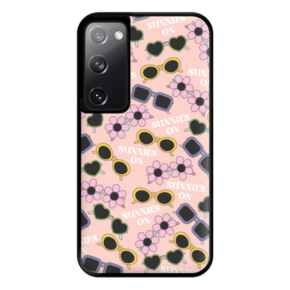 Sunnies On Pattern - Summer Phone Case for Galaxy S20