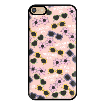 Sunnies On Pattern - Summer Phone Case for iPhone 6 Plus / 7 Plus / 8 Plus