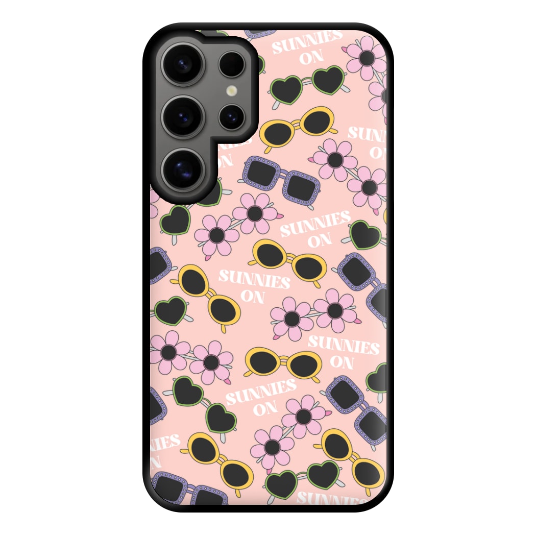 Sunnies On Pattern - Summer Phone Case for Galaxy S24 Ultra