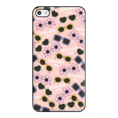 Sunnies On Pattern - Summer Phone Case for iPhone 5 / 5s / SE 2016