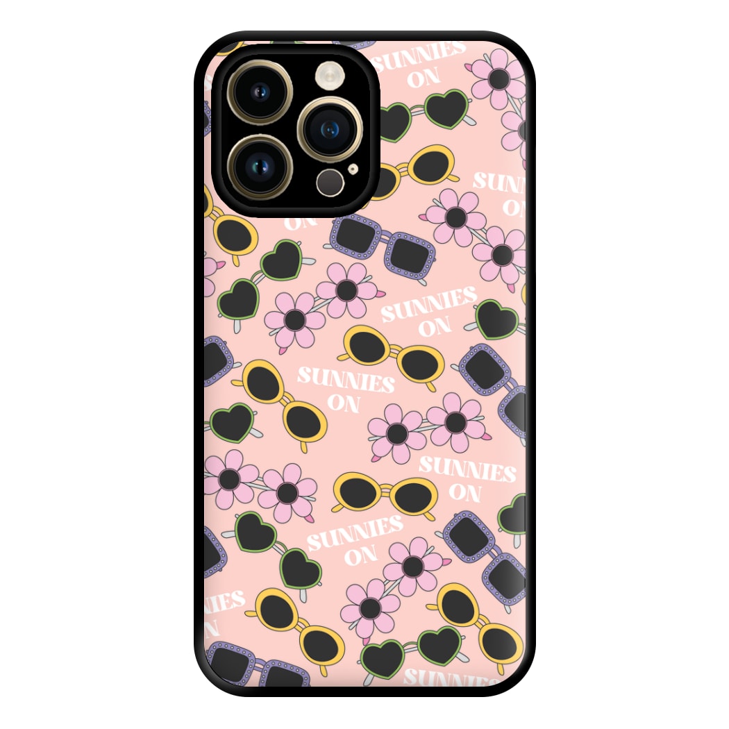 Sunnies On Pattern - Summer Phone Case for iPhone 14 Pro Max