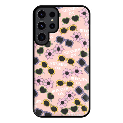 Sunnies On Pattern - Summer Phone Case for Galaxy S23 Ultra