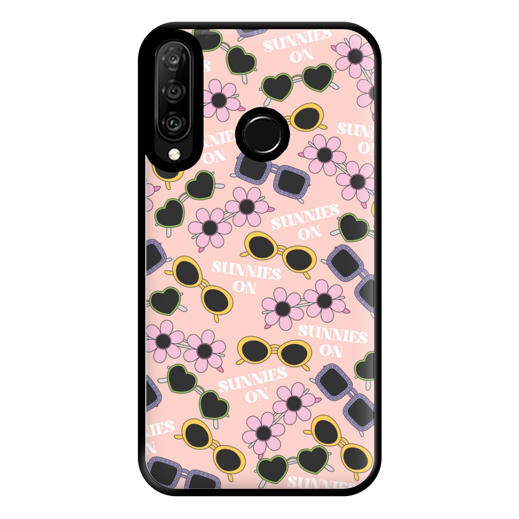 Sunnies On Pattern - Summer Phone Case for Huawei P30 Lite