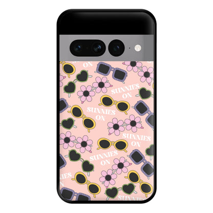 Sunnies On Pattern - Summer Phone Case for Google Pixel 7 Pro