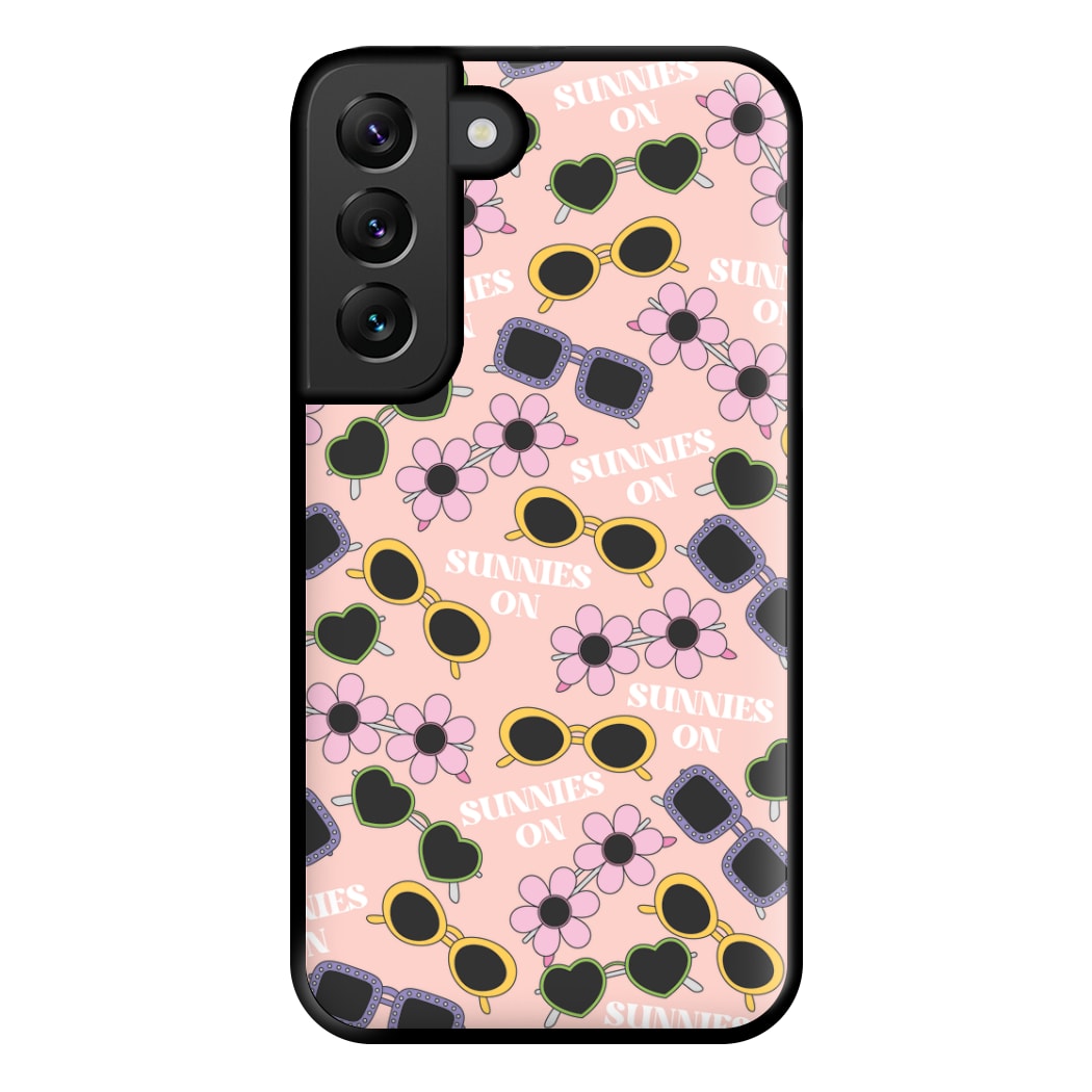 Sunnies On Pattern - Summer Phone Case for Galaxy S22 Plus