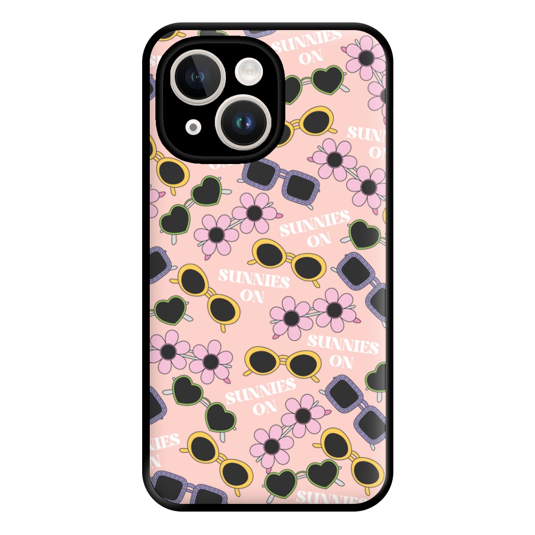 Sunnies On Pattern - Summer Phone Case for iPhone 14 Plus