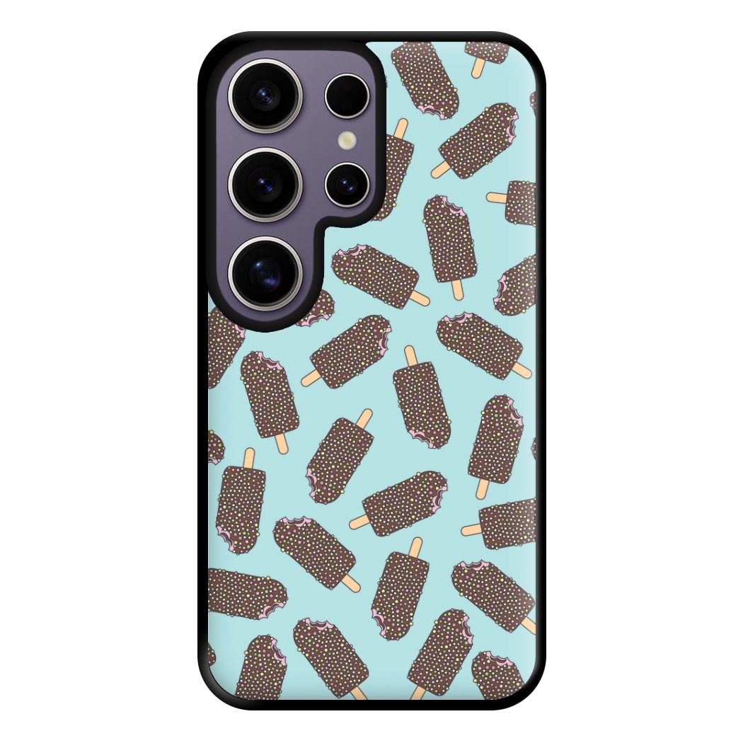 Bobbly - Ice Cream Patterns Phone Case for Galaxy S25 Ultra