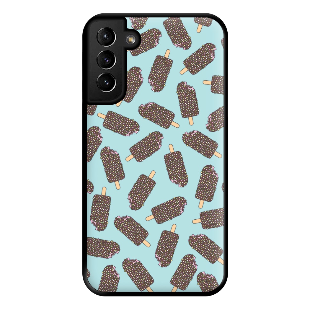 Bobbly - Ice Cream Patterns Phone Case for Galaxy S21 Plus