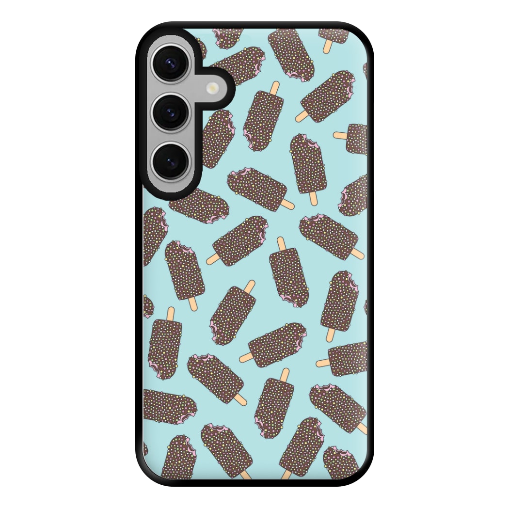 Bobbly - Ice Cream Patterns Phone Case for Galaxy S24FE