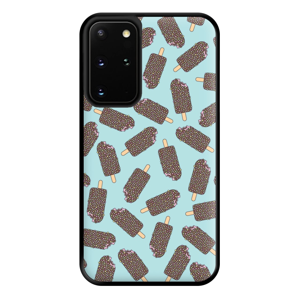 Bobbly - Ice Cream Patterns Phone Case for Galaxy S20 Plus