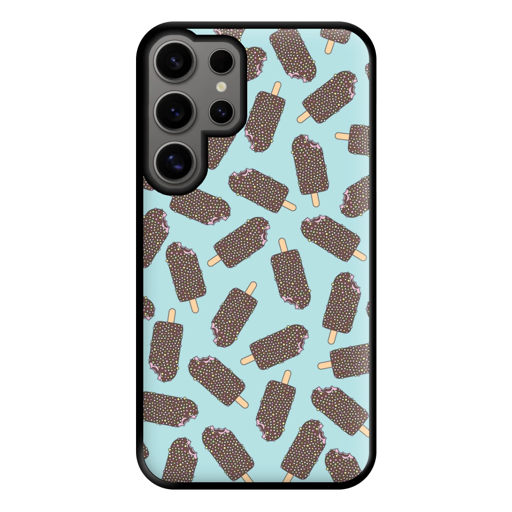 Bobbly - Ice Cream Patterns Phone Case for Galaxy S24 Ultra