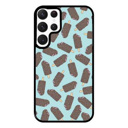 Bobbly - Ice Cream Patterns Phone Case for Galaxy S22 Ultra