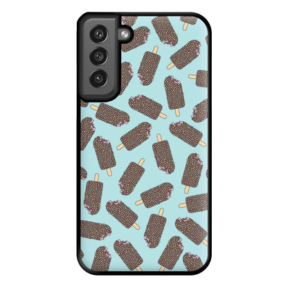 Bobbly - Ice Cream Patterns Phone Case for Galaxy S21FE