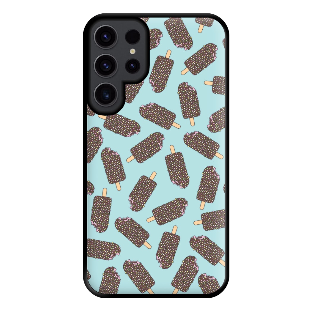 Bobbly - Ice Cream Patterns Phone Case for Galaxy S23 Ultra