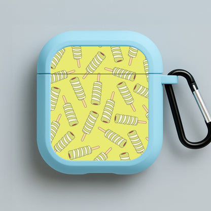 Twister - Ice Cream Patterns Blue AirPods Case