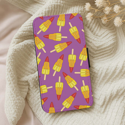 Rockets - Ice Cream Patterns Wallet Phone Case