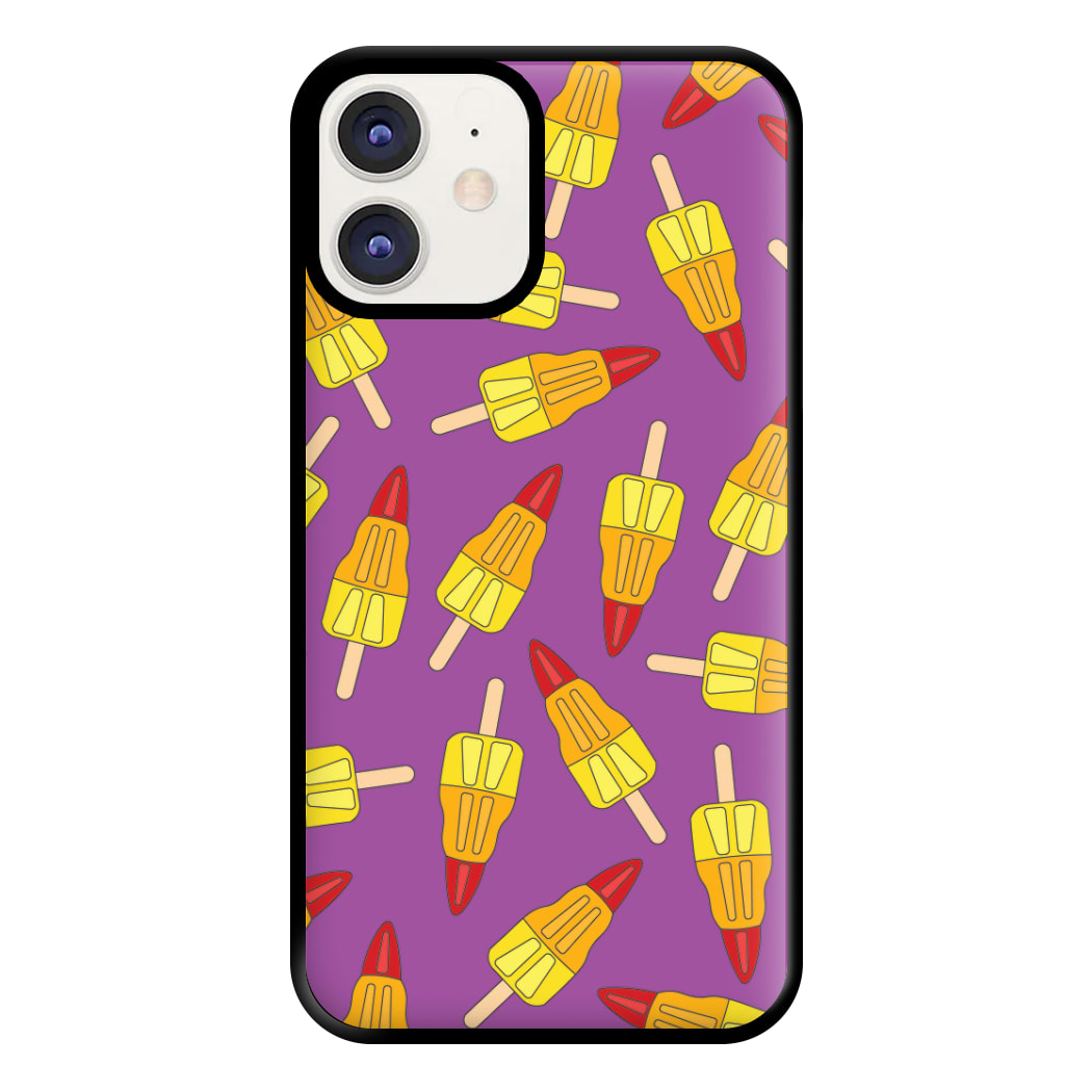 Rockets - Ice Cream Patterns Phone Case for iPhone 12 / 12 Pro