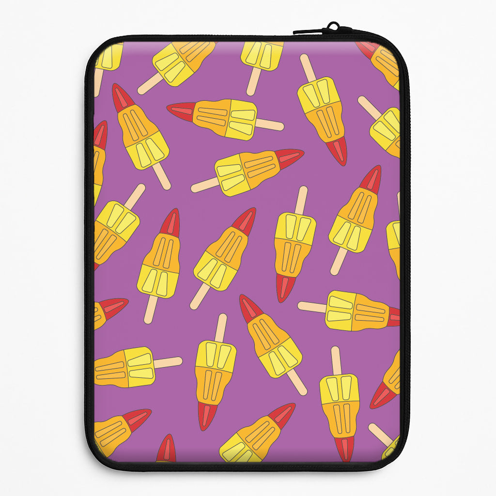 Rockets - Ice Cream Patterns Laptop Sleeve