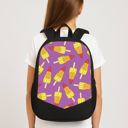 Rockets - Ice Cream Patterns Large School Bag