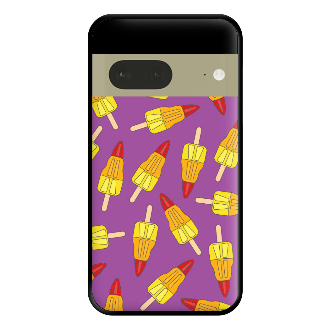 Rockets - Ice Cream Patterns Phone Case for Google Pixel 7a