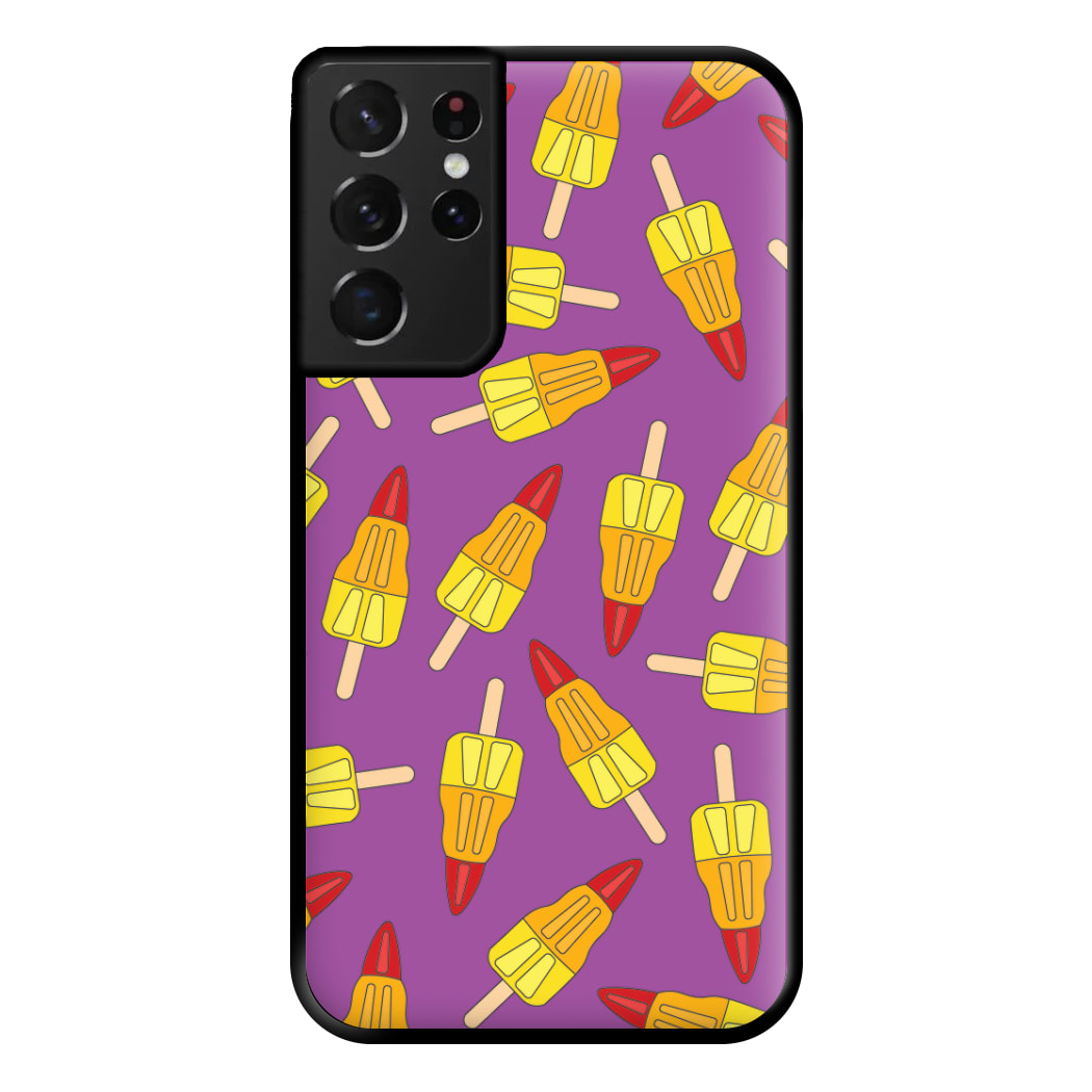 Rockets - Ice Cream Patterns Phone Case for Galaxy S21 Ultra