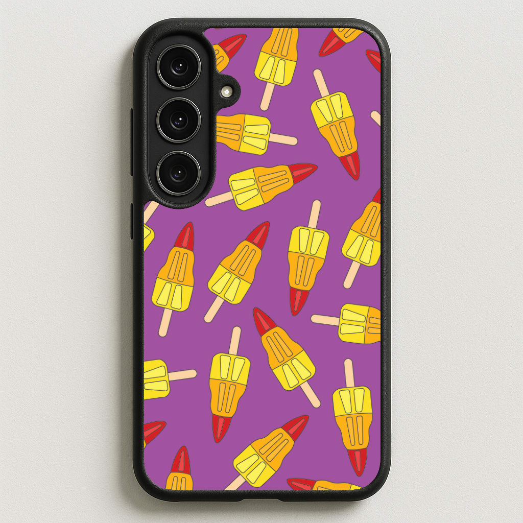 Rockets - Ice Cream Patterns Phone Case for Galaxy S25FE