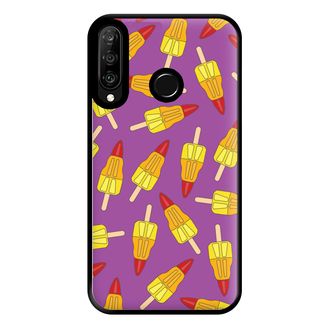 Rockets - Ice Cream Patterns Phone Case for Huawei P30 Lite